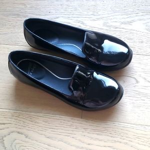 Dansko black patent leather loafer size 38